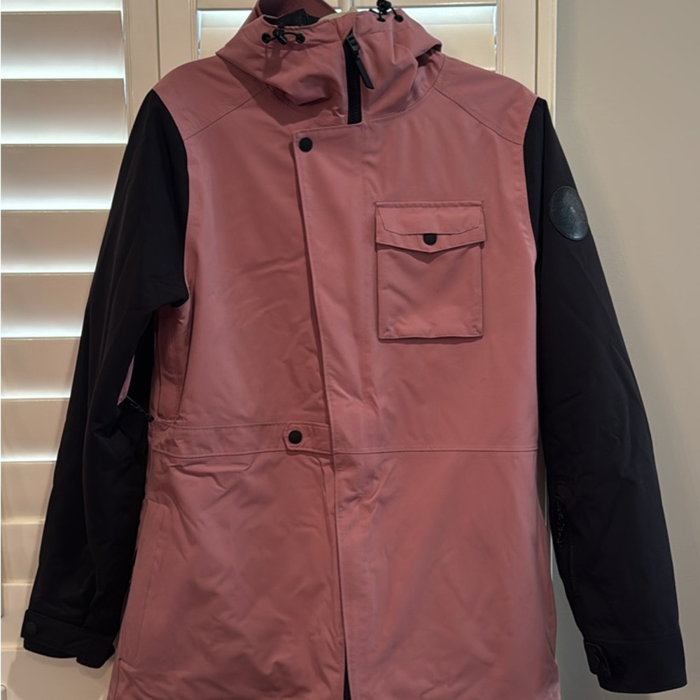 Women’s Armada Pink and Black Snow Jacket